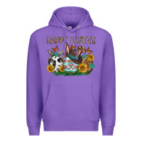 Western Happy Easter Premium Hoodie | Teevron