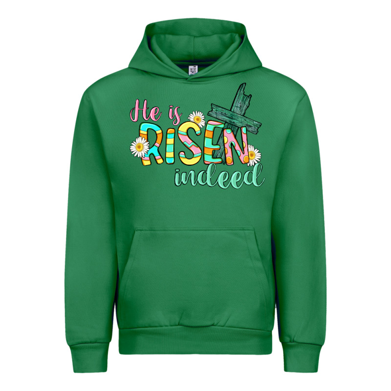 He Is Risen Indeed Easter Urban Hoodie by CowGirlArtShop | Teevron