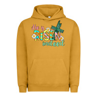 Pigment Peanut Butter He is risen indeed Easter Urban Hoodie - CowGirlArtShop