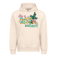 Sandshell He is risen indeed Easter Urban Hoodie - CowGirlArtShop