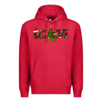 Cardinal believe christmas Premium Hoodie - CowhideDigitalArt