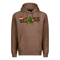 Chestnut believe christmas Premium Hoodie - CowhideDigitalArt