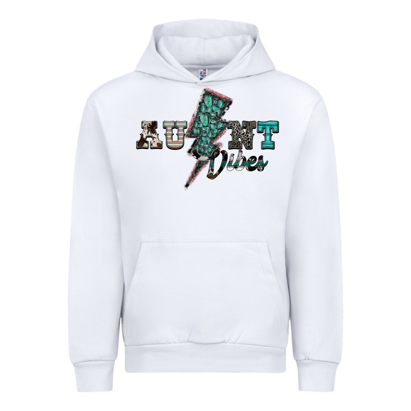 Aunt Vibes Urban Hoodie by SublimationCraftShop | Teevron