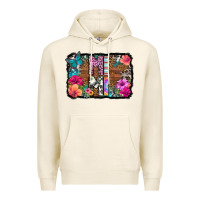 Tofu mimi floral background Premium Hoodie - HRA Design Shop