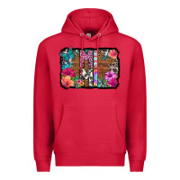Cardinal mimi floral background Premium Hoodie - HRA Design Shop