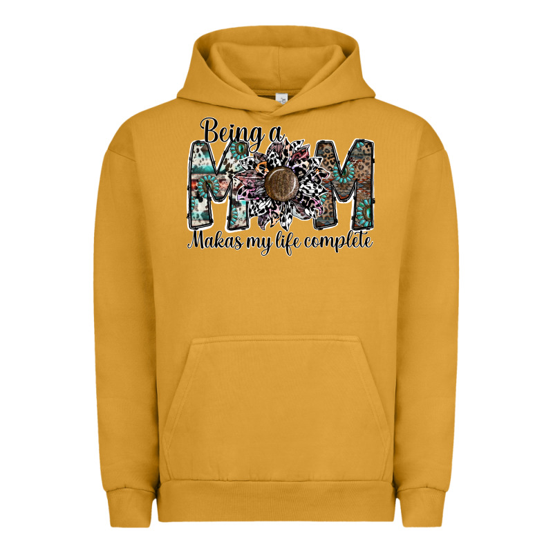 Being A Mom Makas My Life Complete Urban Hoodie by SublimationCraftShop | Teevron