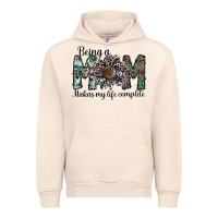Sandshell being a mom makas my life complete Urban Hoodie - SublimationCraftShop