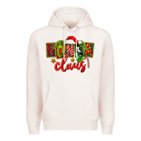 Pale Pink christmas nonna claus Premium Hoodie - FaDigitalArtStudio