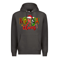 Smoke christmas nonna claus Premium Hoodie - FaDigitalArtStudio