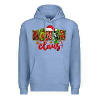 Colony Blue christmas nonna claus Premium Hoodie - FaDigitalArtStudio
