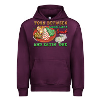 Mauve Wine torn between lookin like a snack and eatin one Urban Hoodie - FaDigitalArtStudio