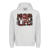 Dove Grey mom life Premium Hoodie - SublimationCraftShop