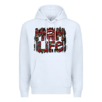 White mom life Premium Hoodie - SublimationCraftShop