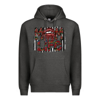 Charcoal Heather mom life Premium Hoodie - SublimationCraftShop