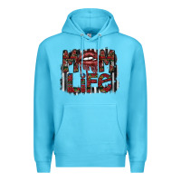 Ocean Blue mom life Premium Hoodie - SublimationCraftShop