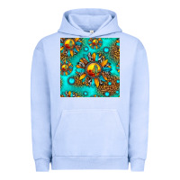 Pigment Grape Ice western sunset sunflowers seamless pattern Urban Hoodie - HRA Design Shop