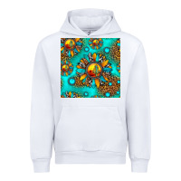 White western sunset sunflowers seamless pattern Urban Hoodie - HRA Design Shop