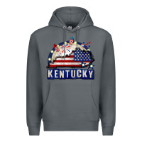 Rock Kentucky 4th of July Premium Hoodie - CowGirlArtShop
