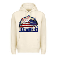 Tofu Kentucky 4th of July Premium Hoodie - CowGirlArtShop