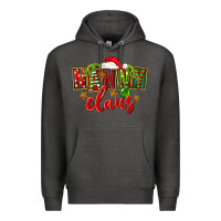 Charcoal Heather Christmas nanny claus Premium Hoodie - FaDigitalArtStudio