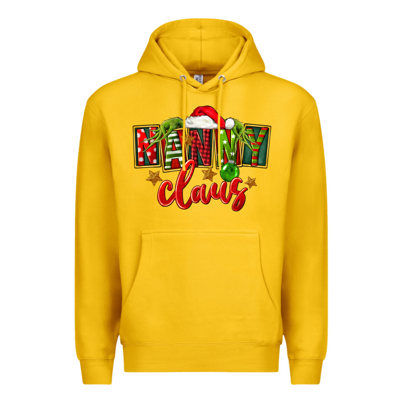 Christmas Nanny Claus Premium Hoodie by FaDigitalArtStudio | Teevron