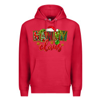 Cardinal Christmas nanny claus Premium Hoodie - FaDigitalArtStudio