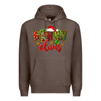 Coffee Christmas nanny claus Premium Hoodie - FaDigitalArtStudio