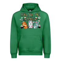 Emerald here for the boos Urban Hoodie - CowhideDigitalArt
