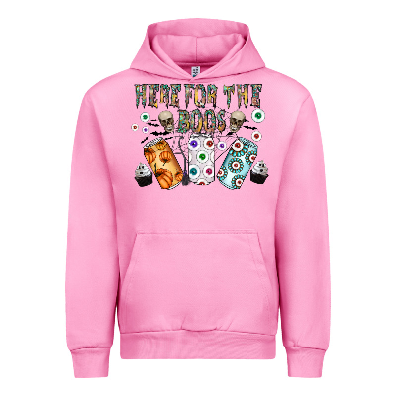 Here For The Boos Urban Hoodie by CowhideDigitalArt | Teevron