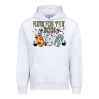 White here for the boos Urban Hoodie - CowhideDigitalArt