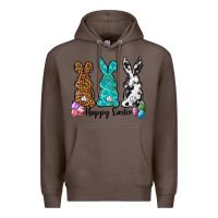 Coffee Western happy easter peeps Premium Hoodie - Neo Western