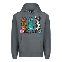 Rock Western happy easter peeps Premium Hoodie - Neo Western