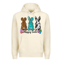 Sandshell Western happy easter peeps Premium Hoodie - Neo Western