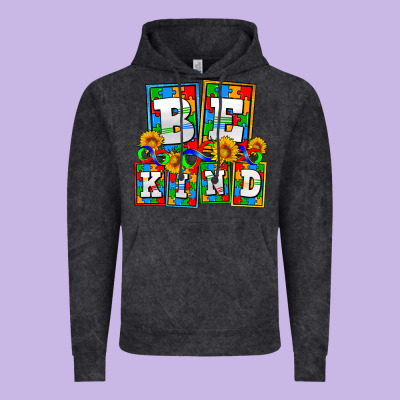 Bee Kind Autism Vintage Hoodie Designed By Adodesignshop