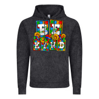 Vintage Black bee kind autism Vintage Hoodie - AdoDesignShop
