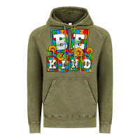Vintage Olive bee kind autism Vintage Hoodie - AdoDesignShop