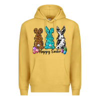 Antique Gold Western happy easter peeps Premium Hoodie - Neo Western
