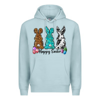 Blue Mist Western happy easter peeps Premium Hoodie - Neo Western