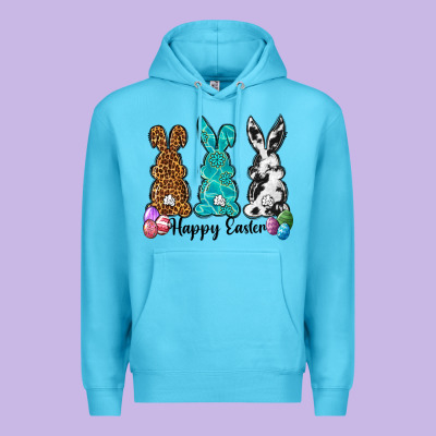 Western Happy Easter Peeps Premium Hoodie Designed By Neo Western