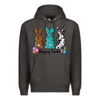 Smoke Western happy easter peeps Premium Hoodie - Neo Western