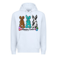 White Western happy easter peeps Premium Hoodie - Neo Western