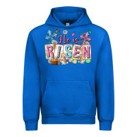 Cobalt he is risen easter with flowers Urban Hoodie - Neo Western