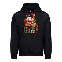 Black tis the season Urban Hoodie - FaDigitalArtStudio