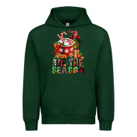 Forest Green tis the season Urban Hoodie - FaDigitalArtStudio