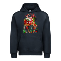 Navy tis the season Urban Hoodie - FaDigitalArtStudio