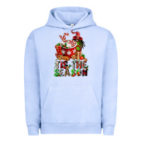 Pigment Grape Ice tis the season Urban Hoodie - FaDigitalArtStudio