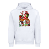 White tis the season Urban Hoodie - FaDigitalArtStudio