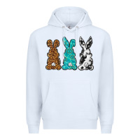 White Western Happy Easter peeps Premium Hoodie - Neo Western