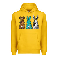 Lemon Western Happy Easter peeps Premium Hoodie - Neo Western