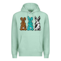Seafoam Western Happy Easter peeps Premium Hoodie - Neo Western